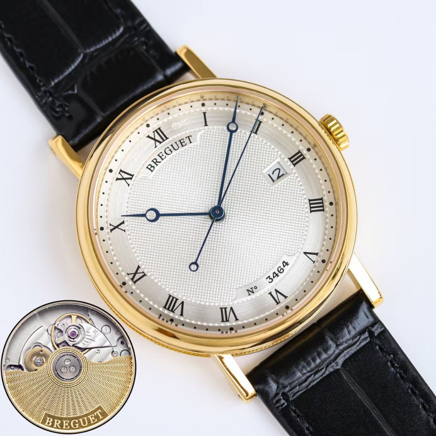 BREGUET Classique Ultra-Thin 5177BB Automatic Watch 브레게 클래식 울트라 씬 5177BB 오토매틱 시계 골드베젤 5