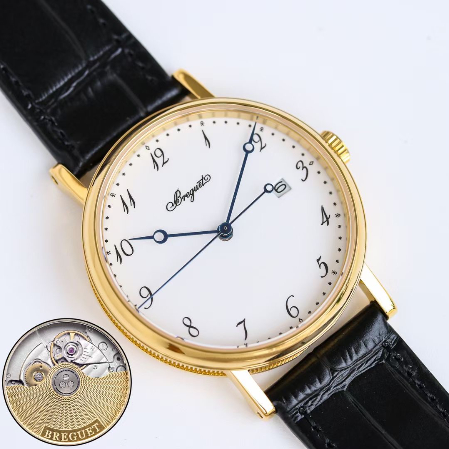 BREGUET Classique Ultra-Thin 5177BB Automatic Watch 브레게 클래식 울트라 씬 5177BB 오토매틱 시계 골드베젤 6