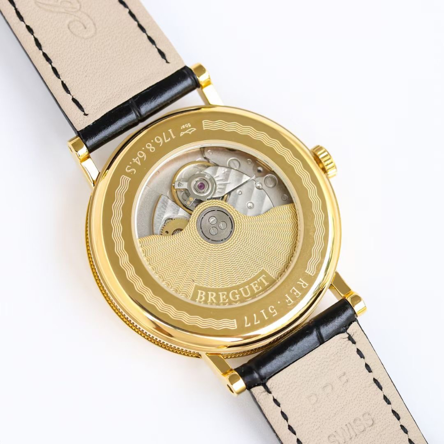 BREGUET Classique Ultra-Thin 5177BB Automatic Watch 브레게 클래식 울트라 씬 5177BB 오토매틱 시계 골드베젤 8