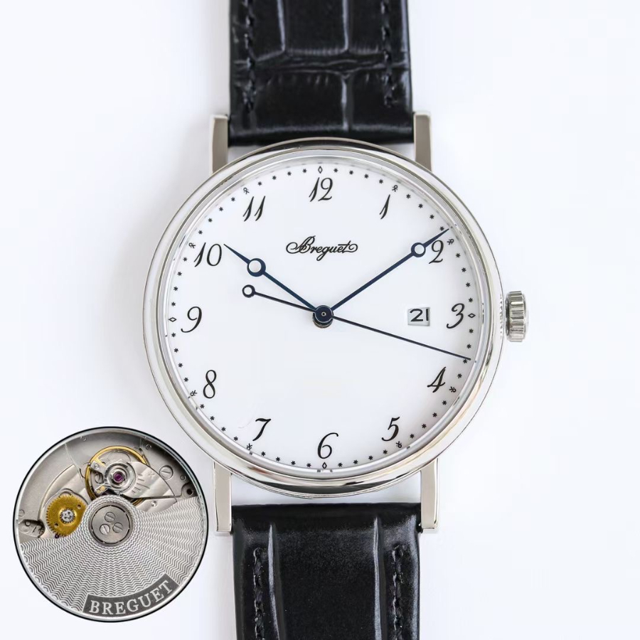 BREGUET Classique Ultra-Thin 5177BB Automatic Watch 브레게 클래식 울트라 씬 5177BB 오토매틱 시계 실버베젤 1