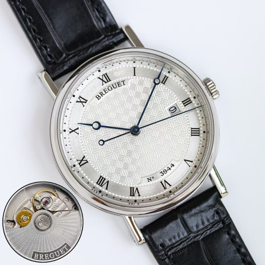 BREGUET Classique Ultra-Thin 5177BB Automatic Watch 브레게 클래식 울트라 씬 5177BB 오토매틱 시계 실버베젤 4