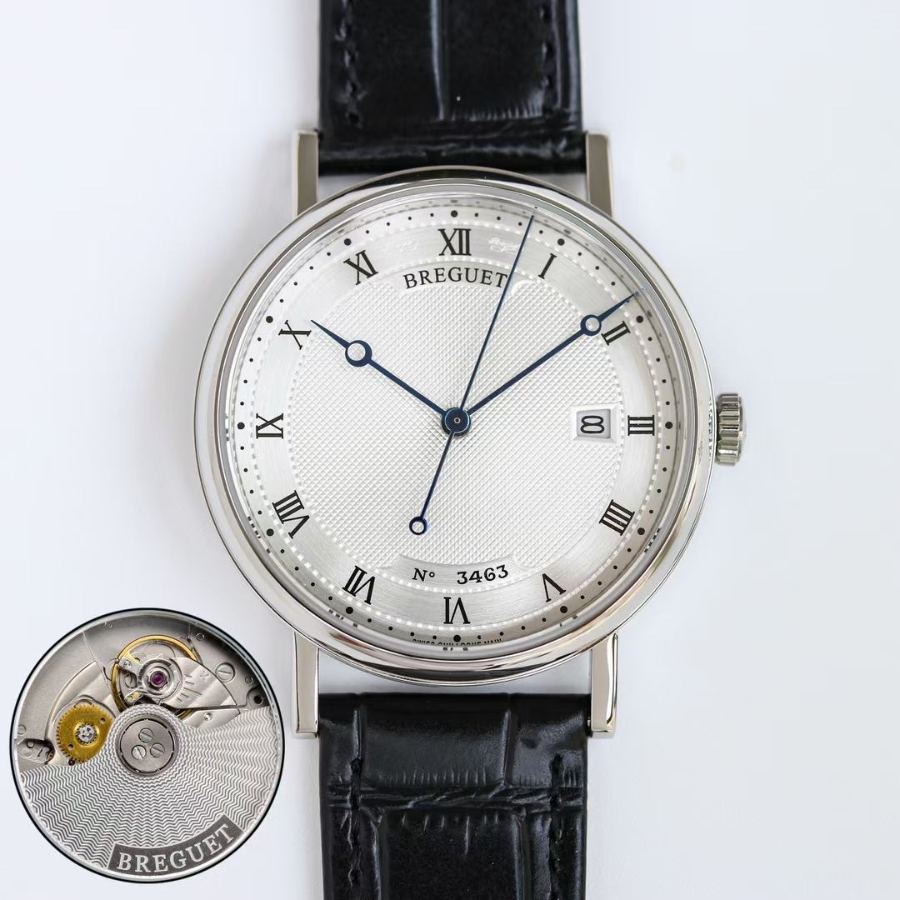 BREGUET Classique Ultra-Thin 5177BB Automatic Watch 브레게 클래식 울트라 씬 5177BB 오토매틱 시계 실버베젤 6