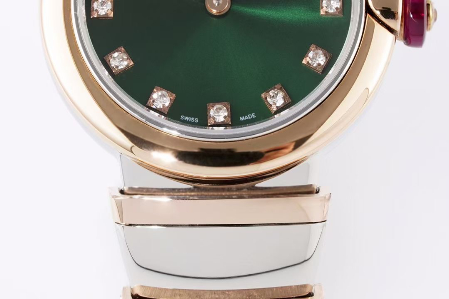 BVLGARI LVCEA 28mm Diamond Bezel Quartz Watch 불가리 루체아 28mm 다이아몬드 베젤 여성용 쿼츠 시계 5