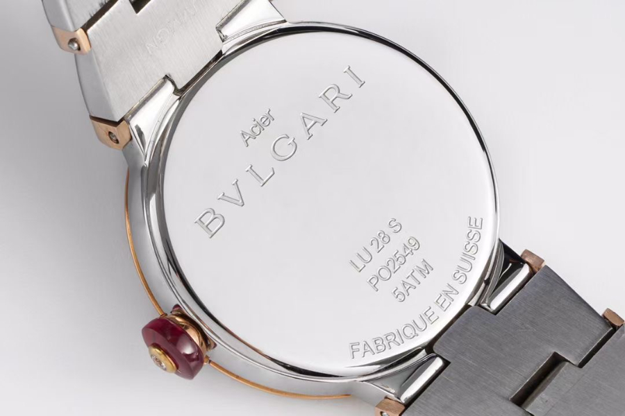 BVLGARI LVCEA 28mm Diamond Bezel Quartz Watch 불가리 루체아 28mm 다이아몬드 베젤 여성용 쿼츠 시계 8