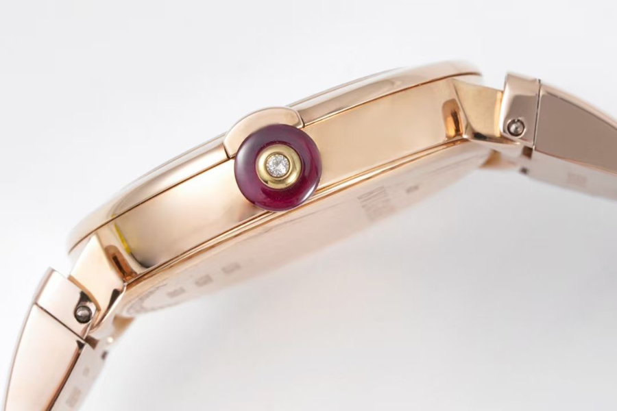 BVLGARI LVCEA 28mm Diamond Bezel Quartz Watch 불가리 루체아 28mm 다이아몬드 베젤 여성용 쿼츠 시계 화이트베젤 6