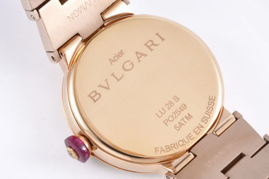 BVLGARI LVCEA 28mm Diamond Bezel Quartz Watch 불가리 루체아 28mm 다이아몬드 베젤 여성용 쿼츠 시계 화이트베젤 8