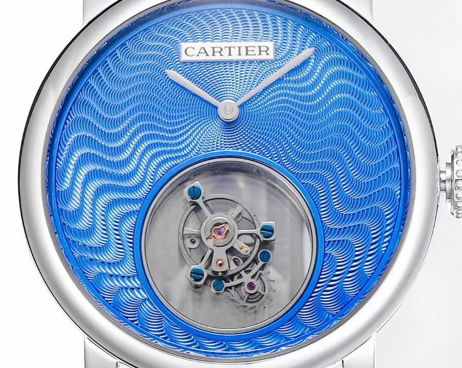 CARTIER Rotonde Tourbillon Mystérieux 까르띠에 로통드 미스터리 투르비용 45mm 수동 시계 2