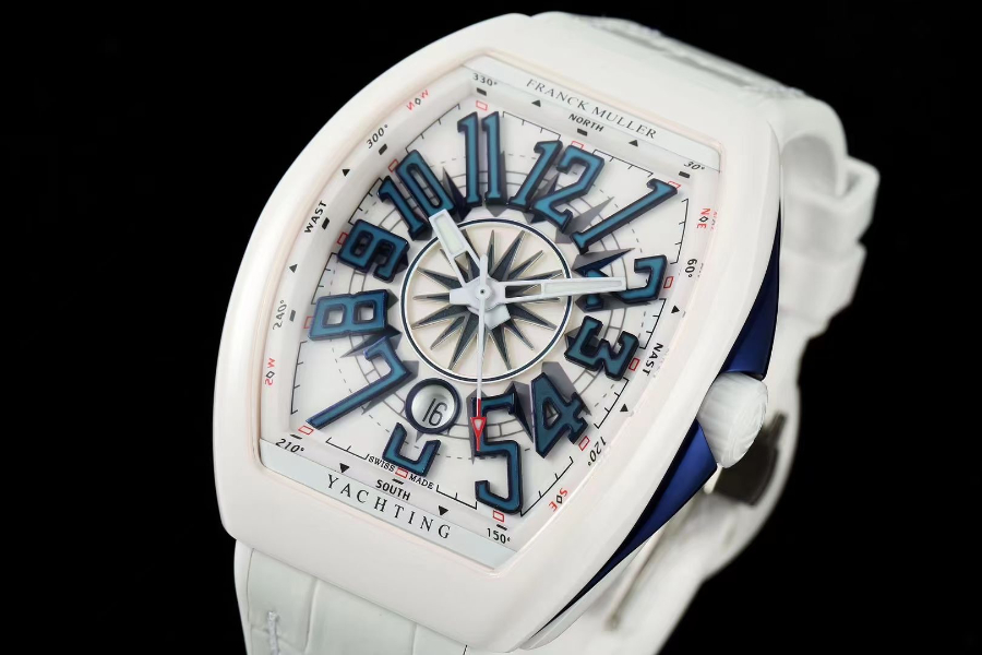 FRANCK MULLER YACHTING V45 Ceramic 프랭크 뮬러 요팅 V45 세라믹 오토매틱 화이트다이얼 4