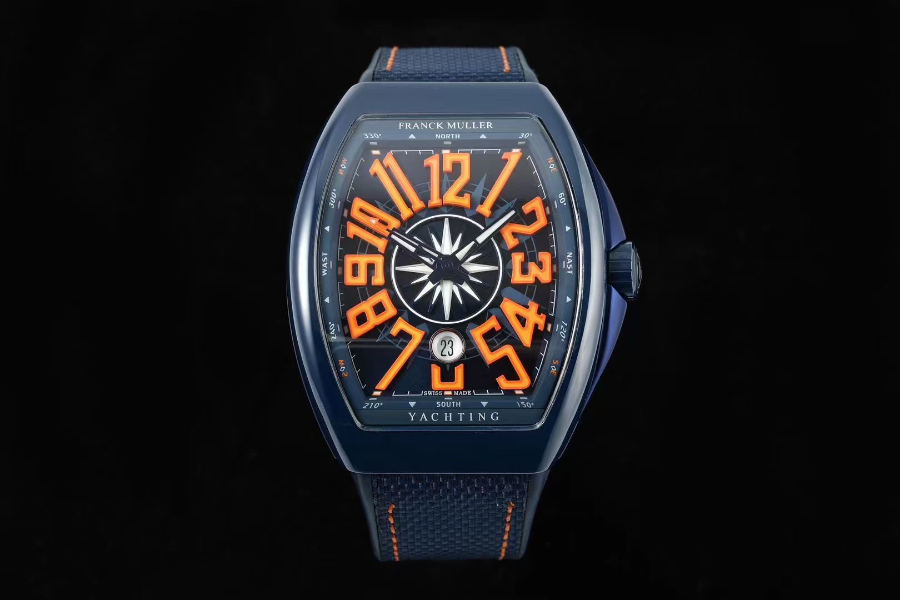 FRANCK MULLER YACHTING V45 Ceramic 프랭크 뮬러 요팅 V45 세라믹 오토매틱 네이비다이얼 2