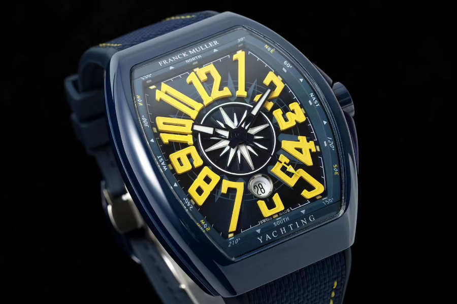 FRANCK MULLER YACHTING V45 Ceramic 프랭크 뮬러 요팅 V45 세라믹 오토매틱 옐로우인덱스 4