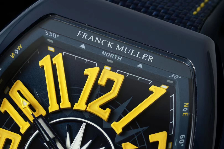 FRANCK MULLER YACHTING V45 Ceramic 프랭크 뮬러 요팅 V45 세라믹 오토매틱 옐로우인덱스 5