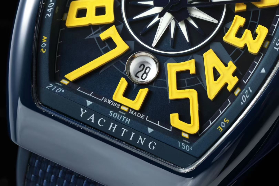 FRANCK MULLER YACHTING V45 Ceramic 프랭크 뮬러 요팅 V45 세라믹 오토매틱 옐로우인덱스 6