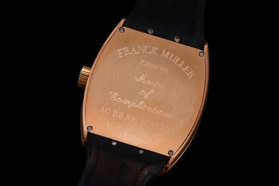 FRANCK MULLER V45 Graffiti Carbon Automatic 프랭크 뮬러 V45 그래피티 카본 오토매틱 골드베젤 7