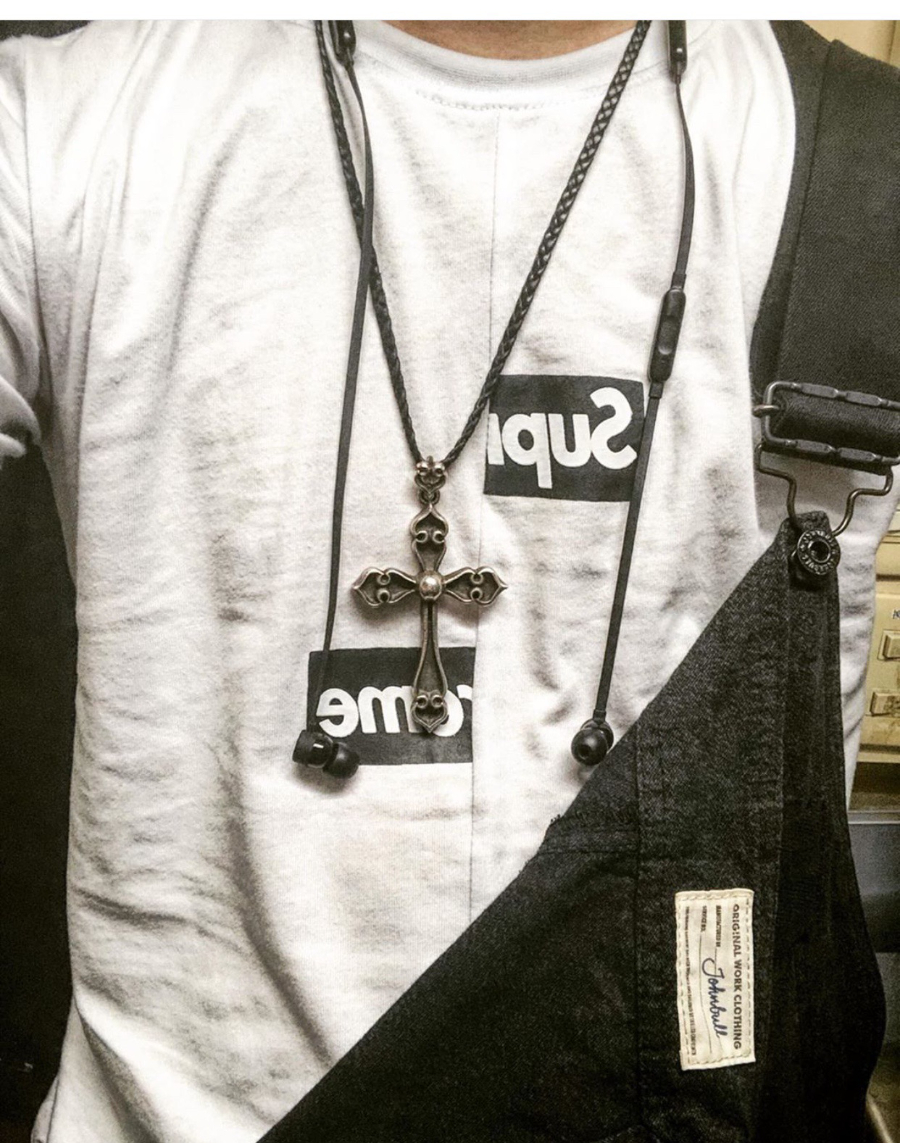 Chrome Hearts Heart Cross Pendant 크롬하츠 하트 크로스 펜던트 925 16