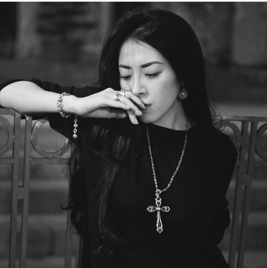 Chrome Hearts Heart Cross Pendant 크롬하츠 하트 크로스 펜던트 925 18