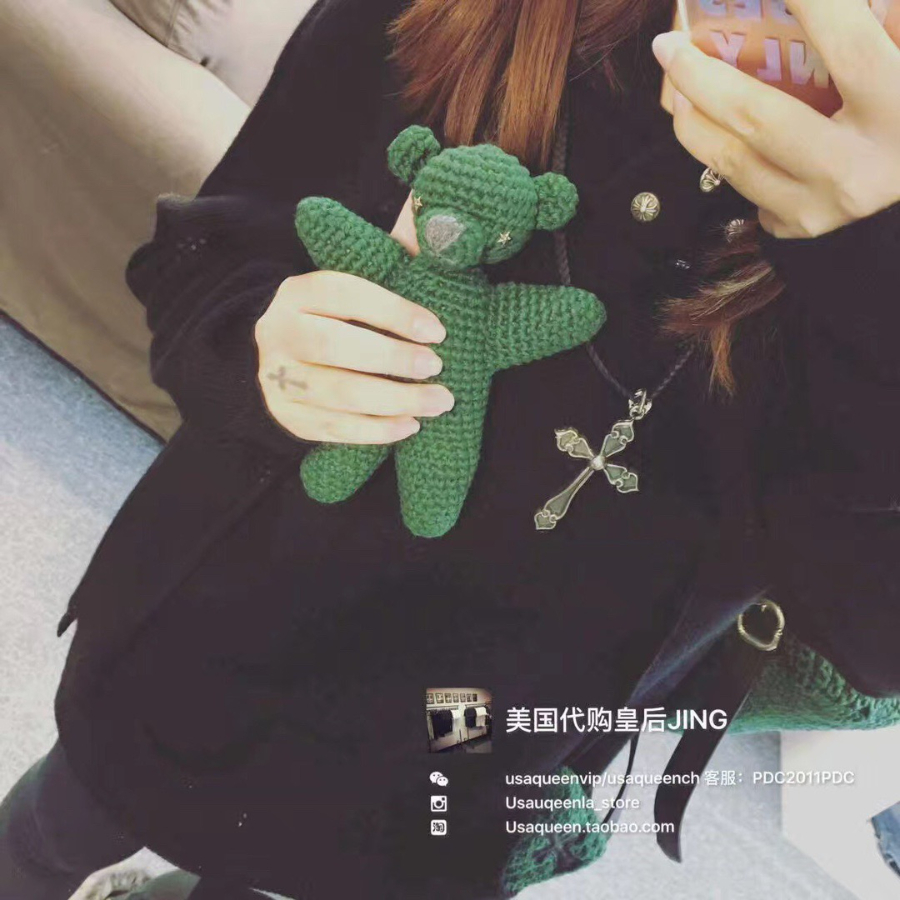 Chrome Hearts Heart Cross Pendant 크롬하츠 하트 크로스 펜던트 925 20