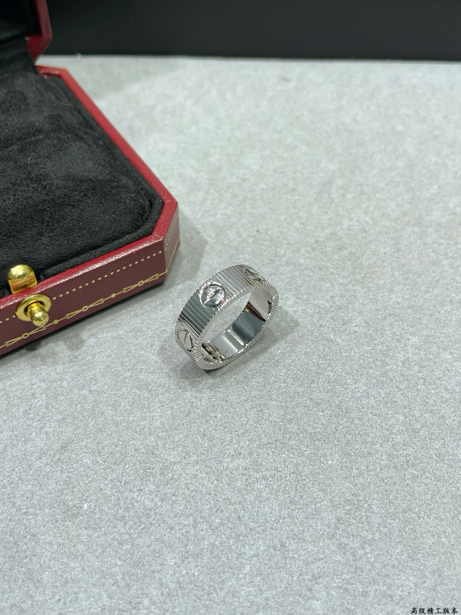 Cartier 까르띠에 LOVE 스크류 링 7