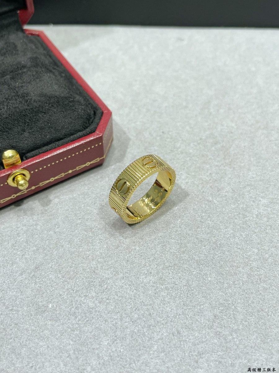 Cartier 까르띠에 LOVE 스크류 링 8