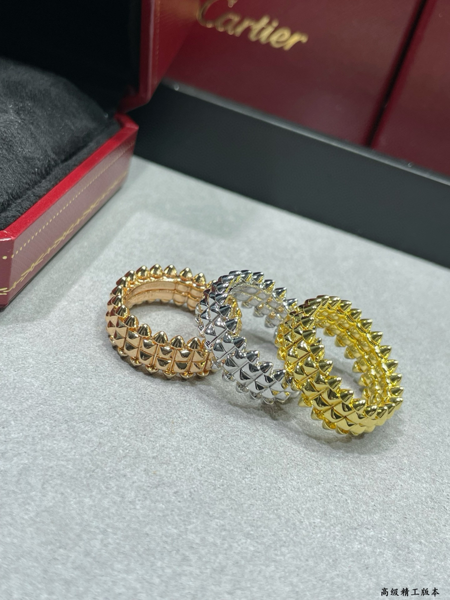 Cartier 까르띠에 LOVE 더블 스크류 스터드 링 1