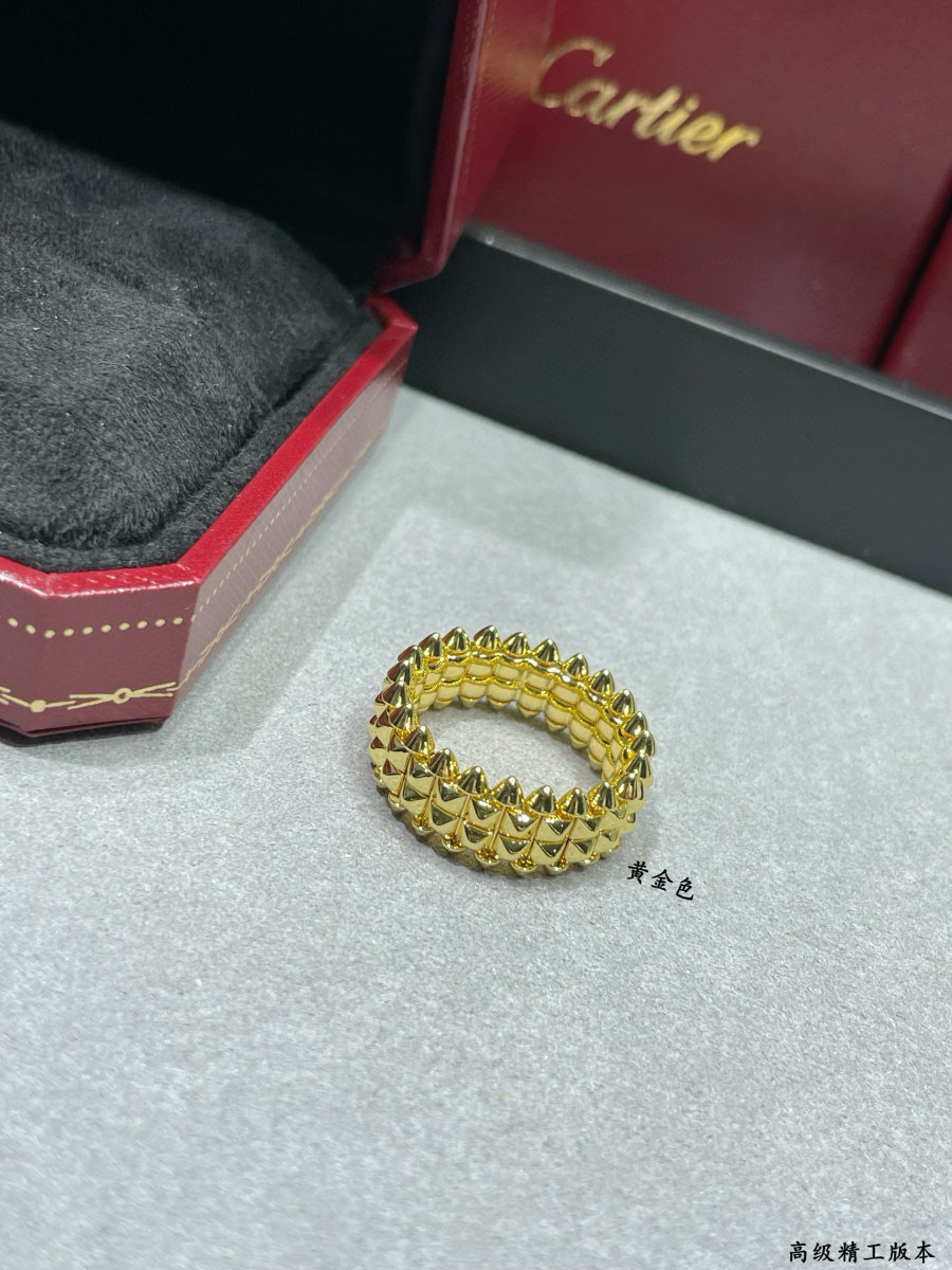 Cartier 까르띠에 LOVE 더블 스크류 스터드 링 4
