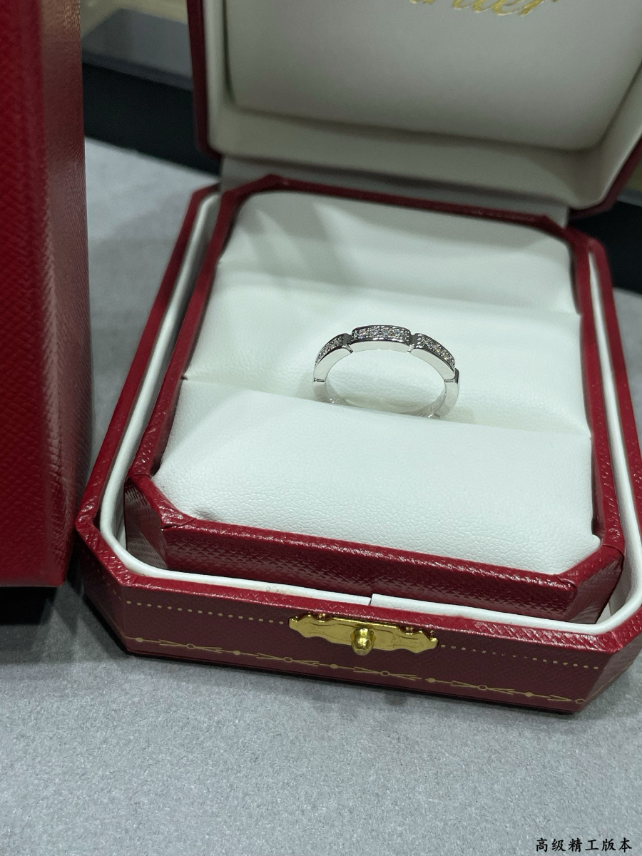 Cartier 까르띠에 LOVE 하프 다이아몬드 링 5