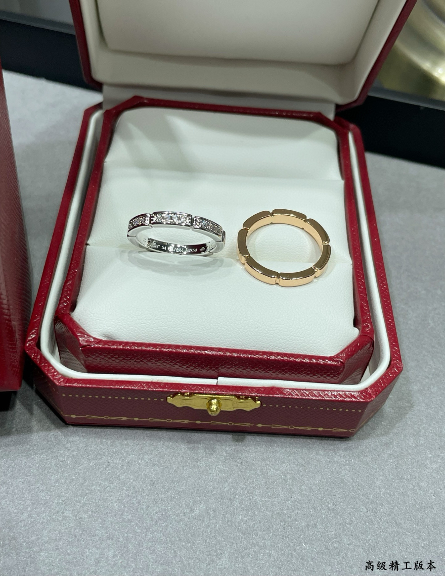 Cartier 까르띠에 LOVE 하프 다이아몬드 링 6