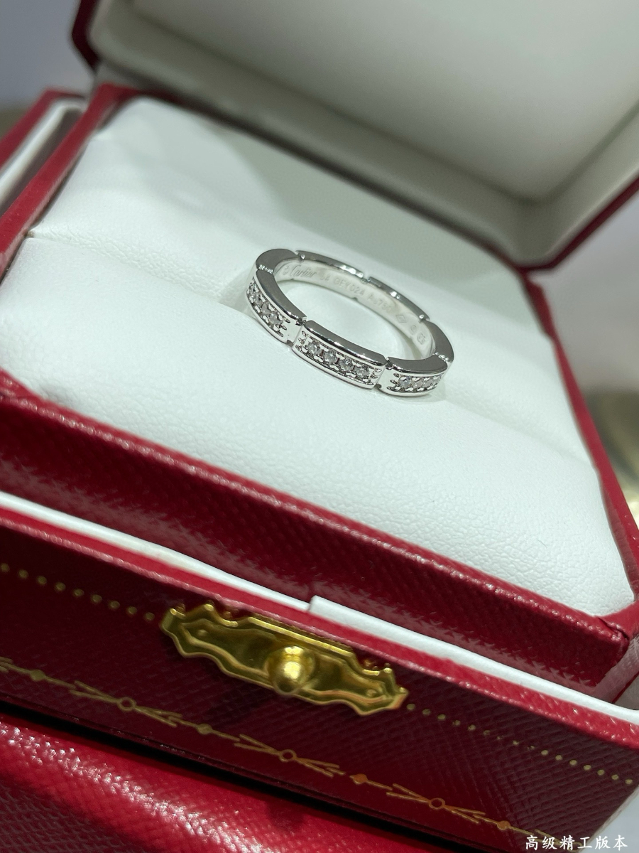 Cartier 까르띠에 LOVE 하프 다이아몬드 링 8