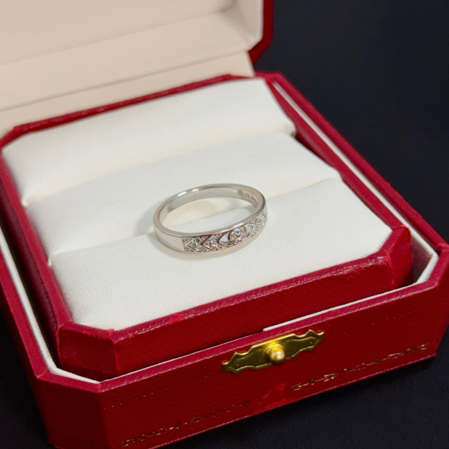 Cartier 까르띠에 LOVE 다이아몬드 밴드 링 3