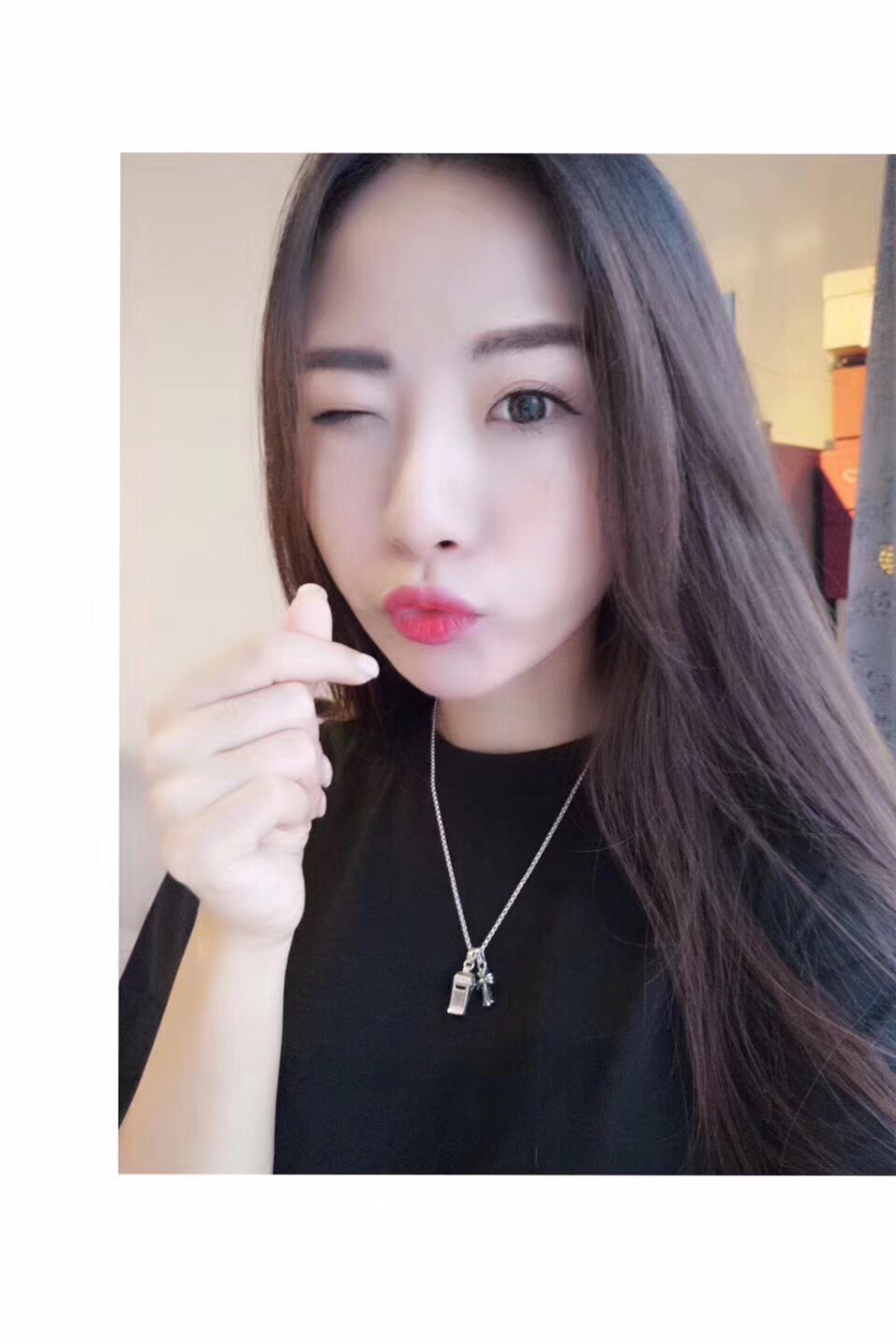 Chrome Hearts Mini Cross Whistle Pendant 크롬하츠 미니 크로스 휘슬 펜던트 4