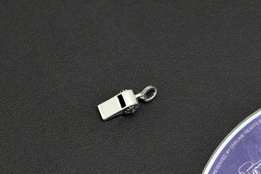 Chrome Hearts Mini Cross Whistle Pendant 크롬하츠 미니 크로스 휘슬 펜던트 13