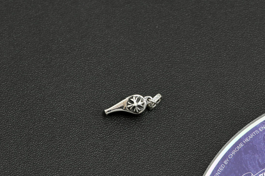 Chrome Hearts Mini Cross Whistle Pendant 크롬하츠 미니 크로스 휘슬 펜던트 14