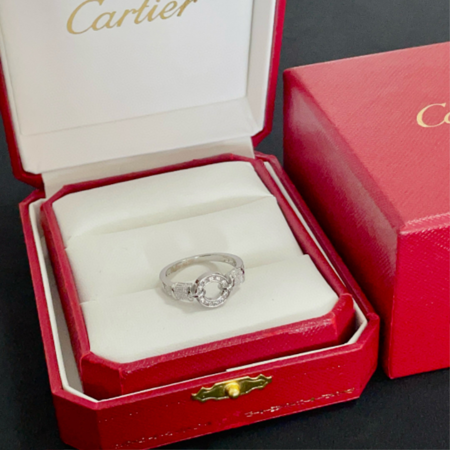 Cartier 까르띠에 LOVE 링크 다이아몬드 링 1