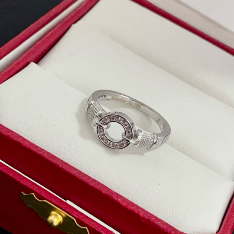 Cartier 까르띠에 LOVE 링크 다이아몬드 링 3