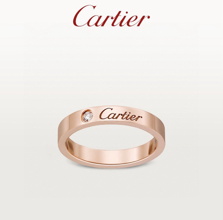 Cartier 까르띠에 C 드 까르띠에 다이아몬드 링 1