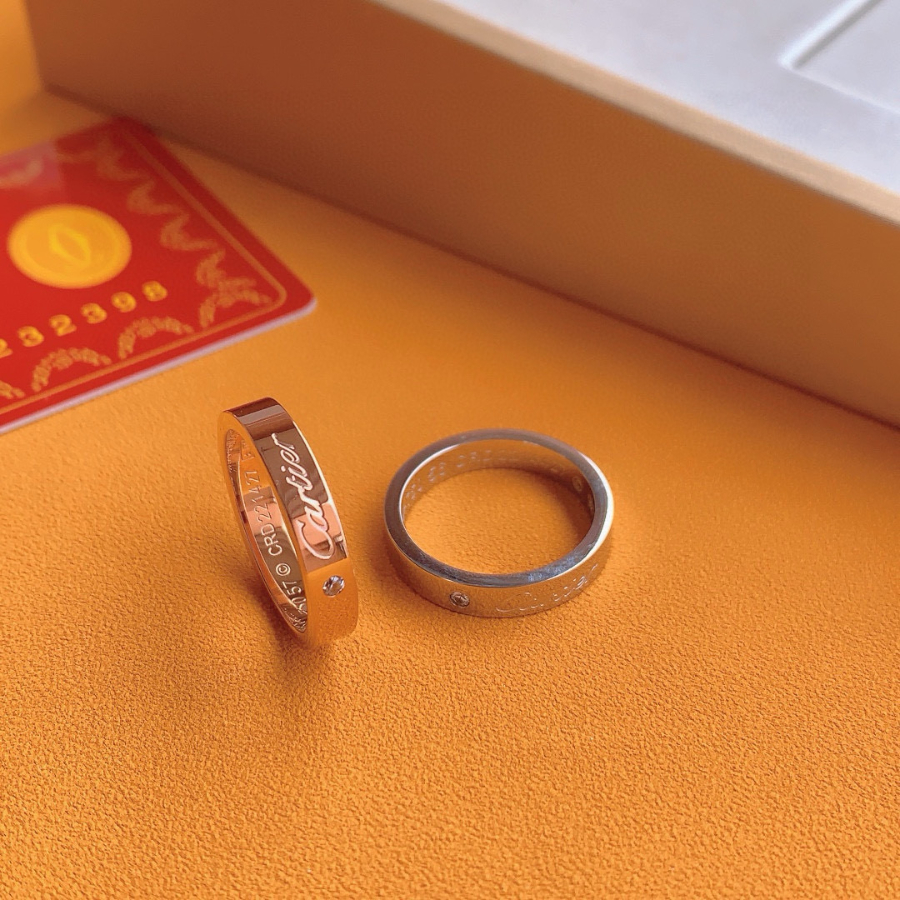 Cartier 까르띠에 C 드 까르띠에 다이아몬드 링 7