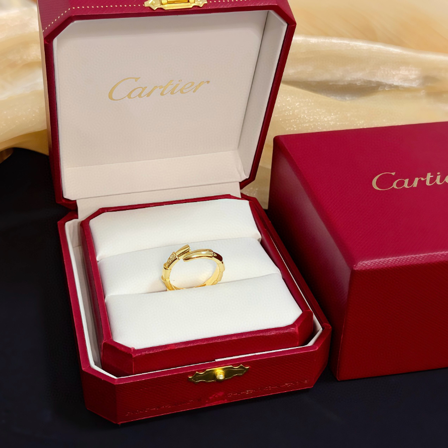 Cartier 까르띠에 LOVE 다이아몬드 링 하이엔드 커스텀 버전 1
