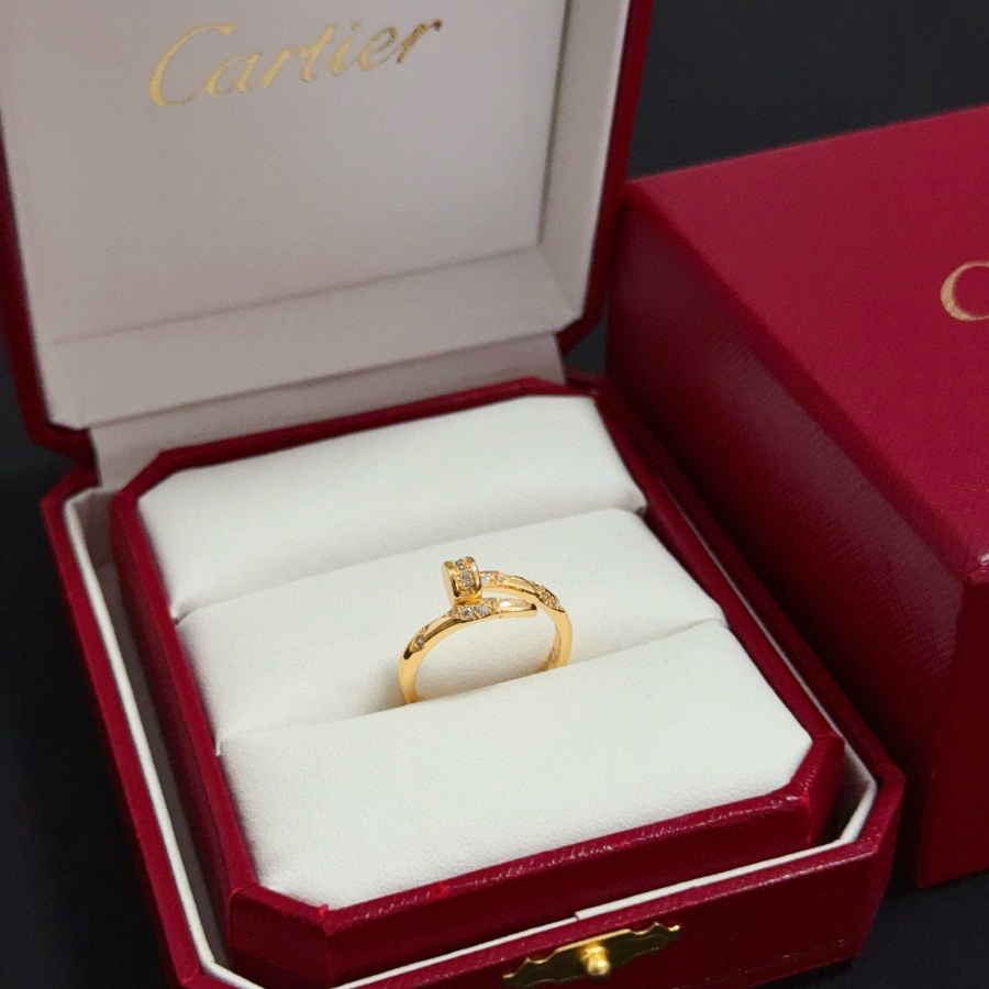 Cartier 까르띠에 LOVE 싱글 다이아몬드 링 하이엔드 커스텀 버전 1