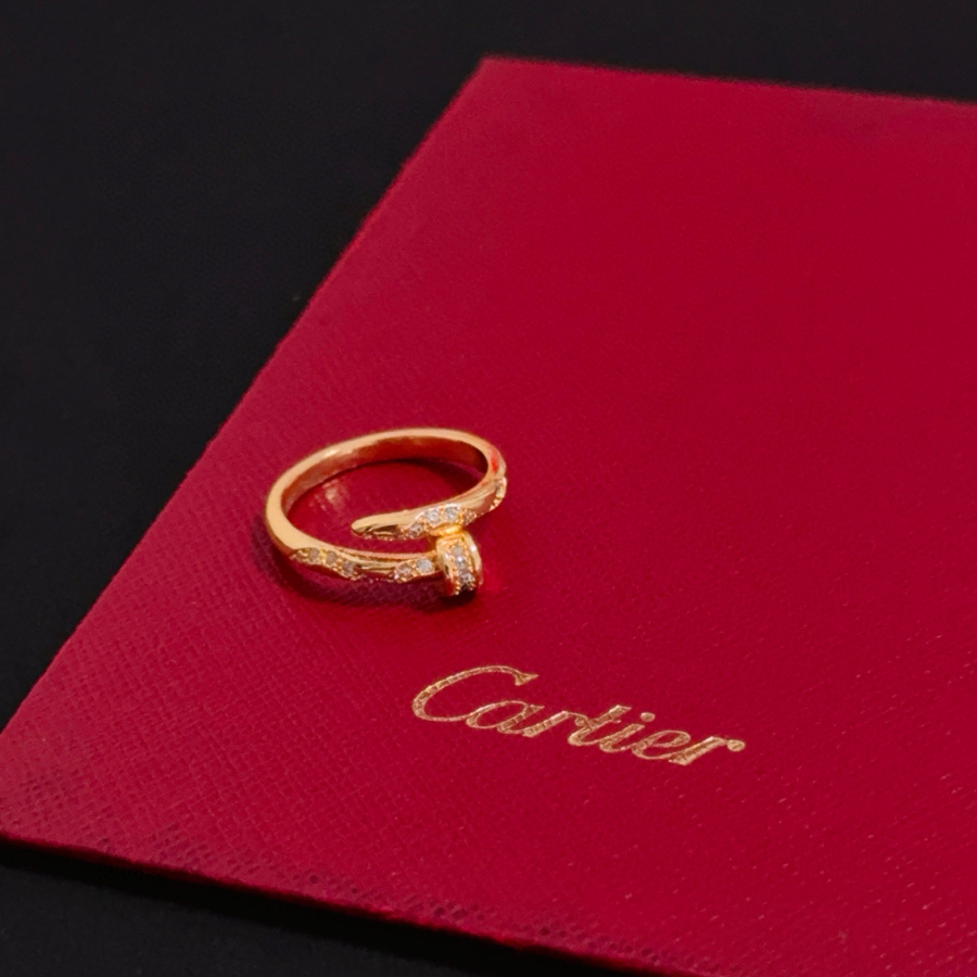 Cartier 까르띠에 LOVE 싱글 다이아몬드 링 하이엔드 커스텀 버전 6