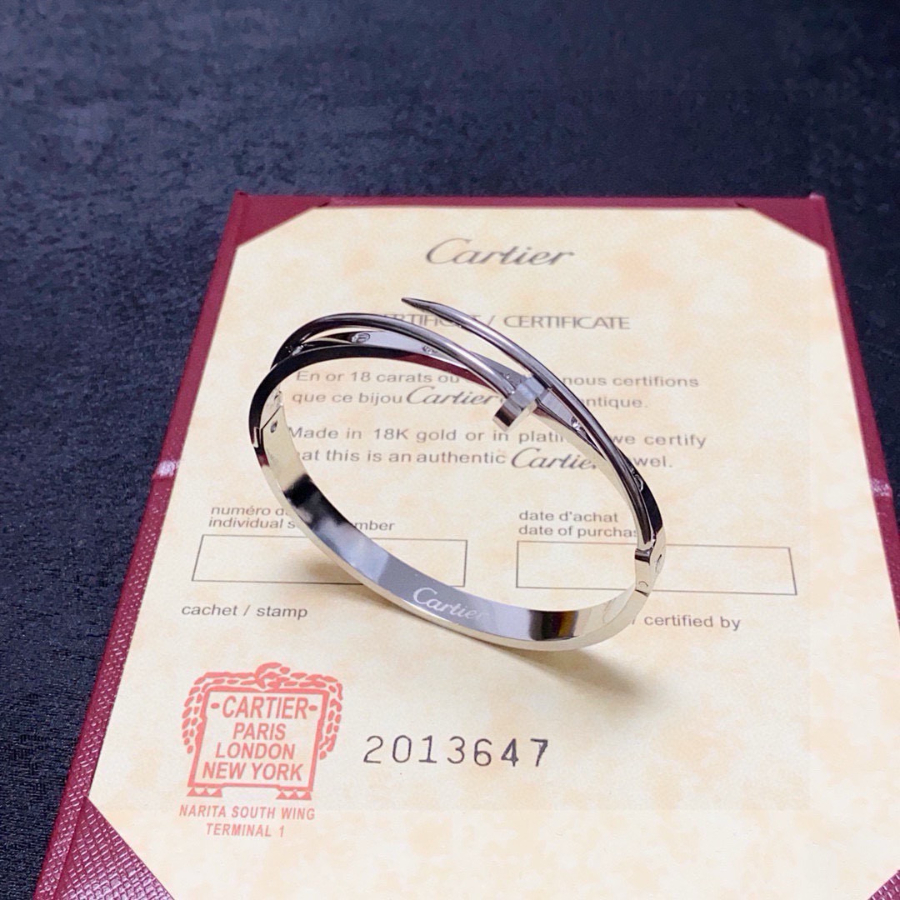 Cartier 까르띠에 LOVE 오픈 브레이슬릿 (슬림 버전) 4