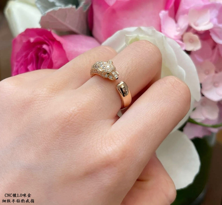 Cartier 까르띠에 JUSTE UN CLOU 파베 다이아몬드 링 1