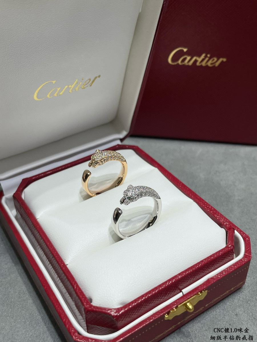 Cartier 까르띠에 JUSTE UN CLOU 파베 다이아몬드 링 2