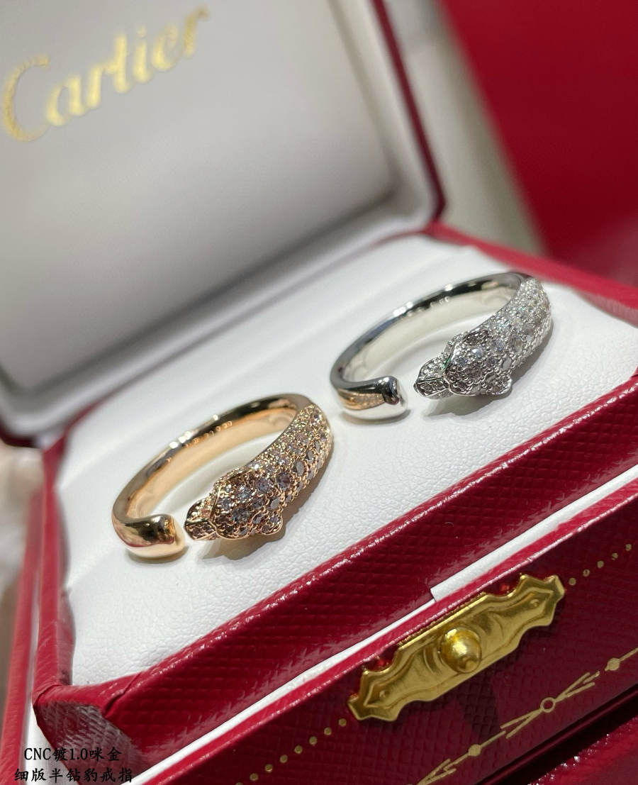 Cartier 까르띠에 JUSTE UN CLOU 파베 다이아몬드 링 4