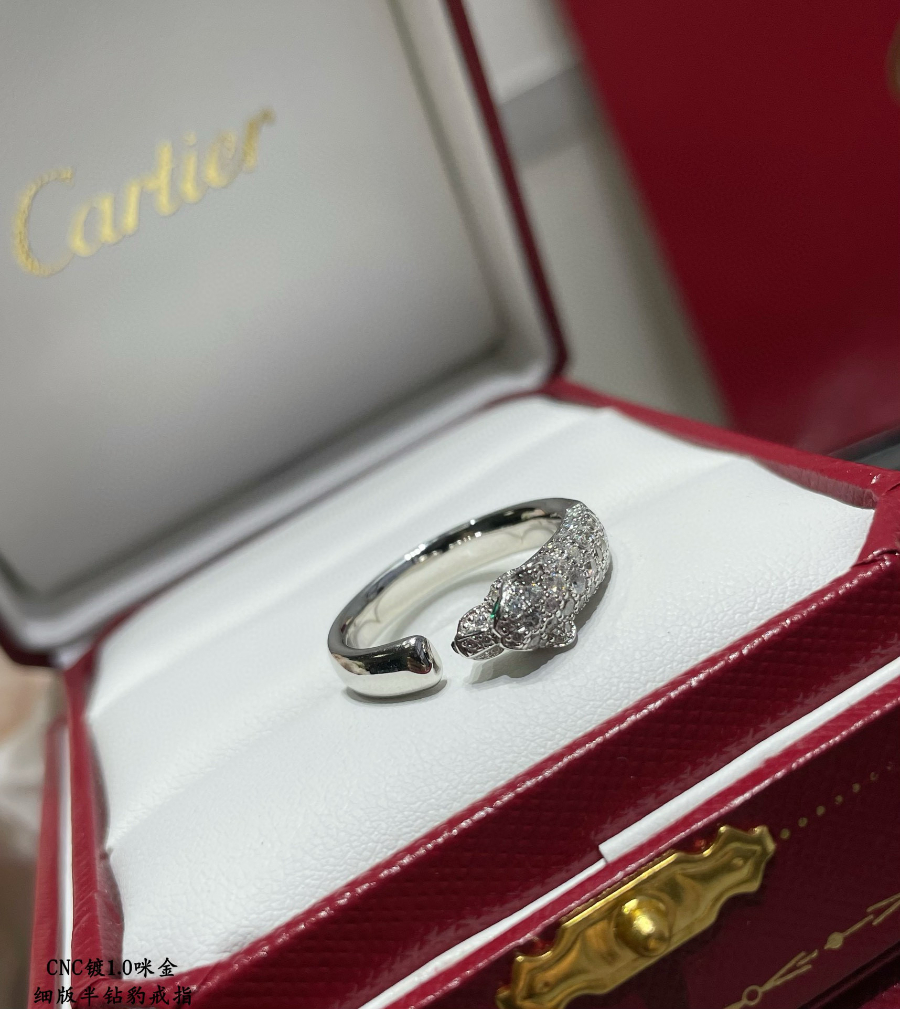 Cartier 까르띠에 JUSTE UN CLOU 파베 다이아몬드 링 8