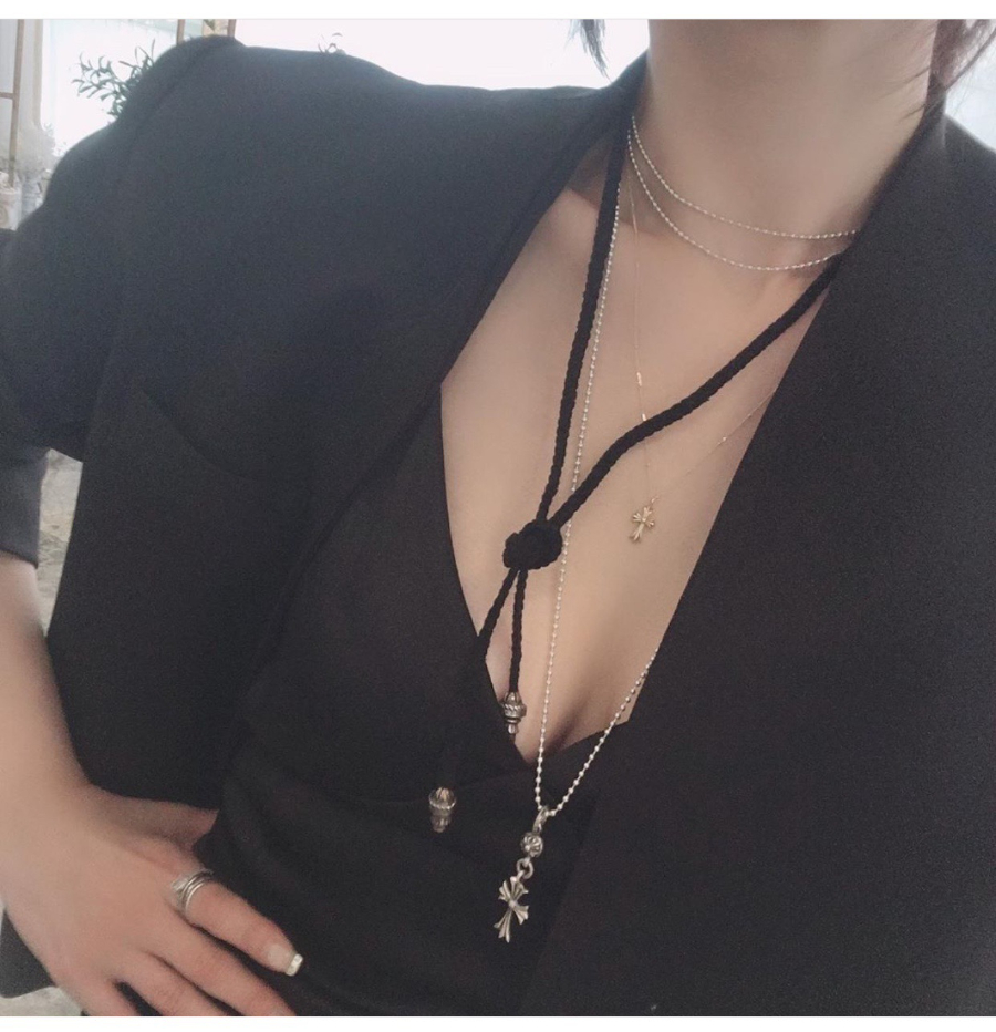 Chrome Hearts Small Cross & Ball Pendant 크롬하츠 스몰 크로스 & 볼 펜던트 4