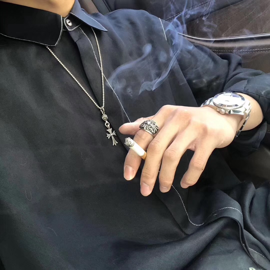 Chrome Hearts Small Cross & Ball Pendant 크롬하츠 스몰 크로스 & 볼 펜던트 5