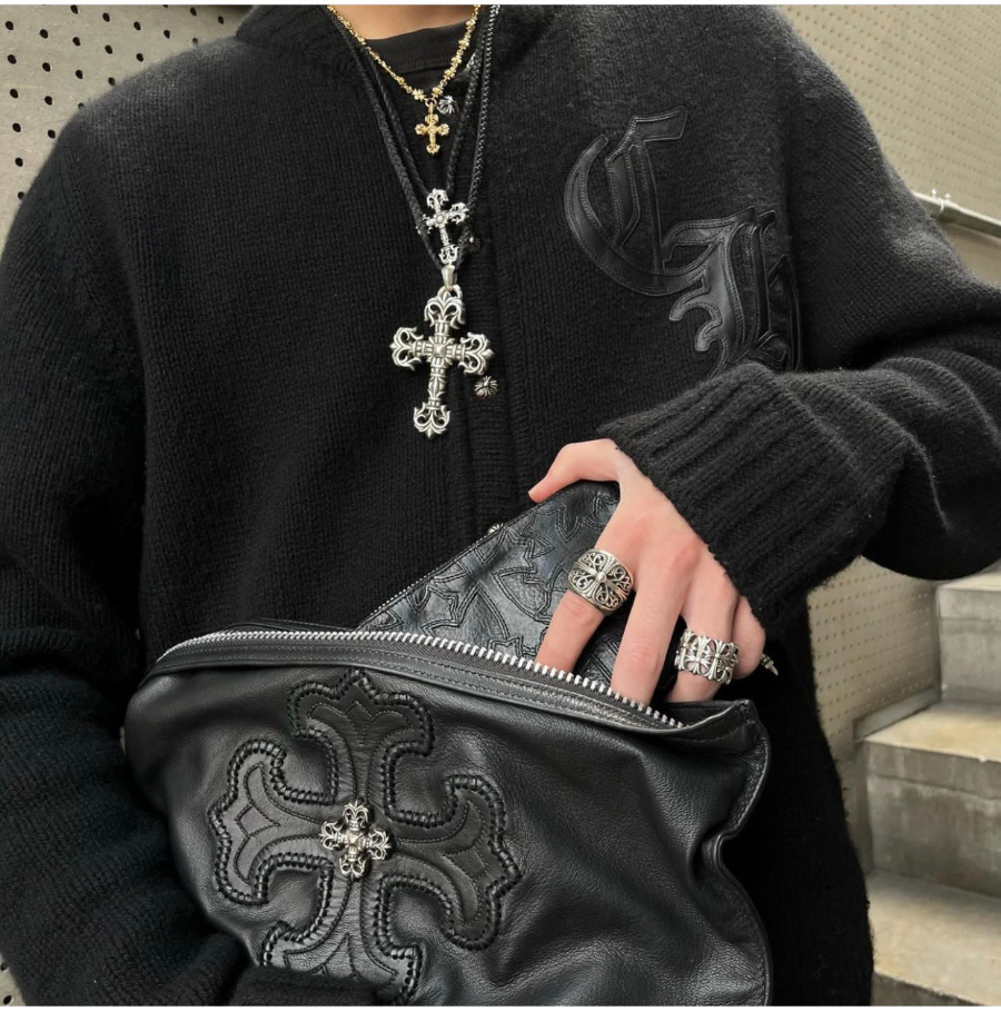 Chrome Hearts Large Floral Cross Pendant 크롬하츠 라지 플로럴 크로스 펜던트 2