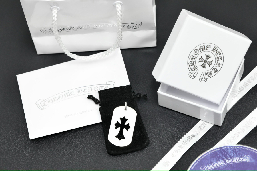 Chrome Hearts Cut-Out Cross Dog Tag Pendant 크롬하츠 컷아웃 크로스 도그태그 펜던트 6