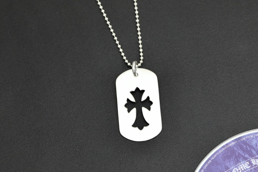 Chrome Hearts Cut-Out Cross Dog Tag Pendant 크롬하츠 컷아웃 크로스 도그태그 펜던트 7