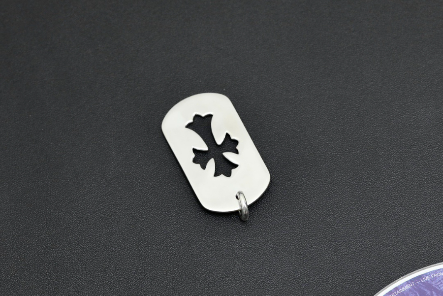 Chrome Hearts Cut-Out Cross Dog Tag Pendant 크롬하츠 컷아웃 크로스 도그태그 펜던트 10