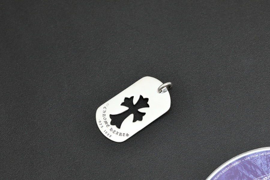 Chrome Hearts Cut-Out Cross Dog Tag Pendant 크롬하츠 컷아웃 크로스 도그태그 펜던트 11